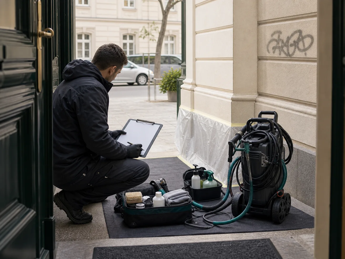 Graffitibeseitigung Wien in Wien